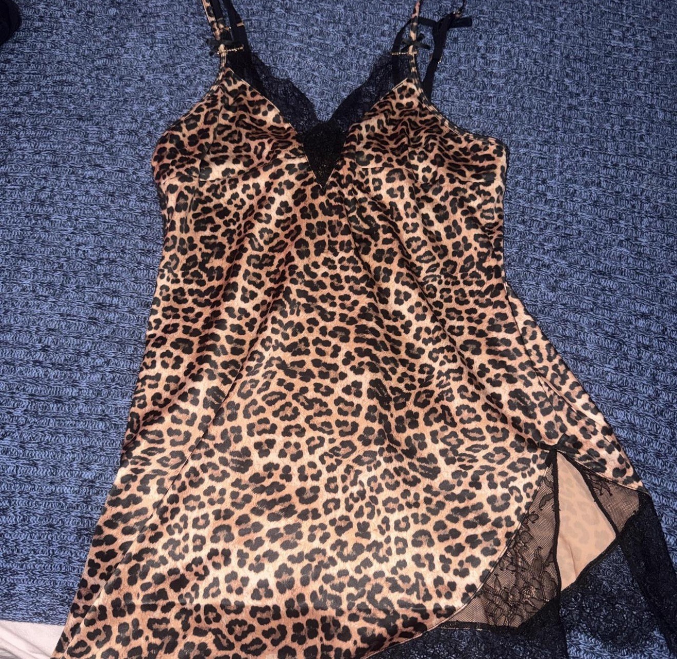 Honey Birdette Addison Leopard Chemise