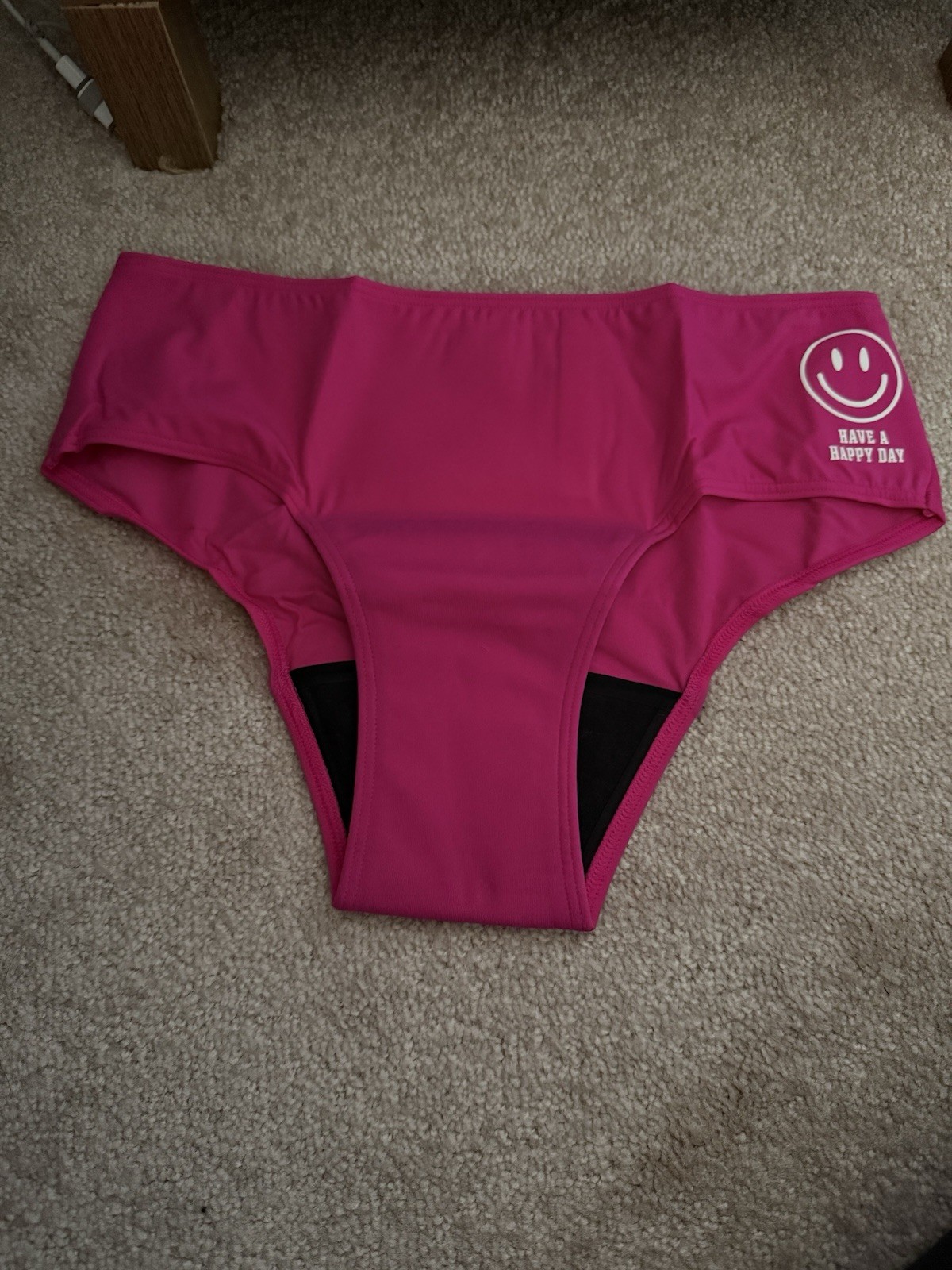 Victoria’s Secret Pink Period Panty – Hipster – Size S – Color Fuchsia NEW