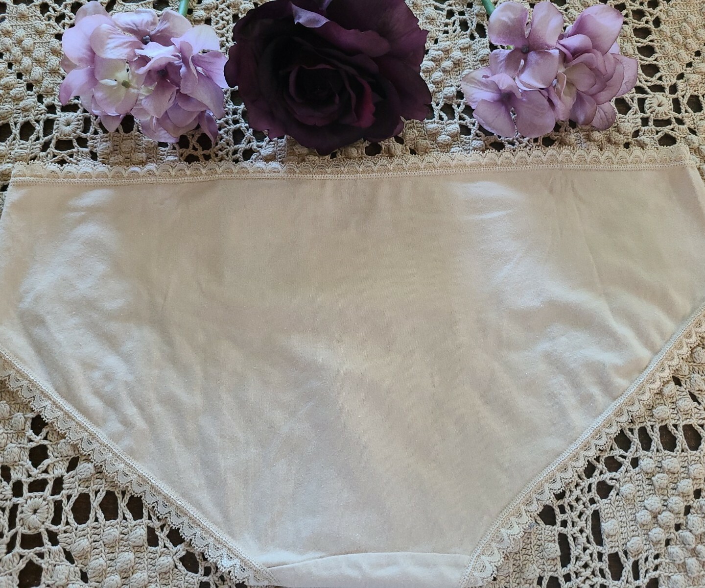 2XL/9 MAIDENFORM SeXy Comfy COTTON BLEND With Lace HIPSTER Panty DMCS51 ~NWT