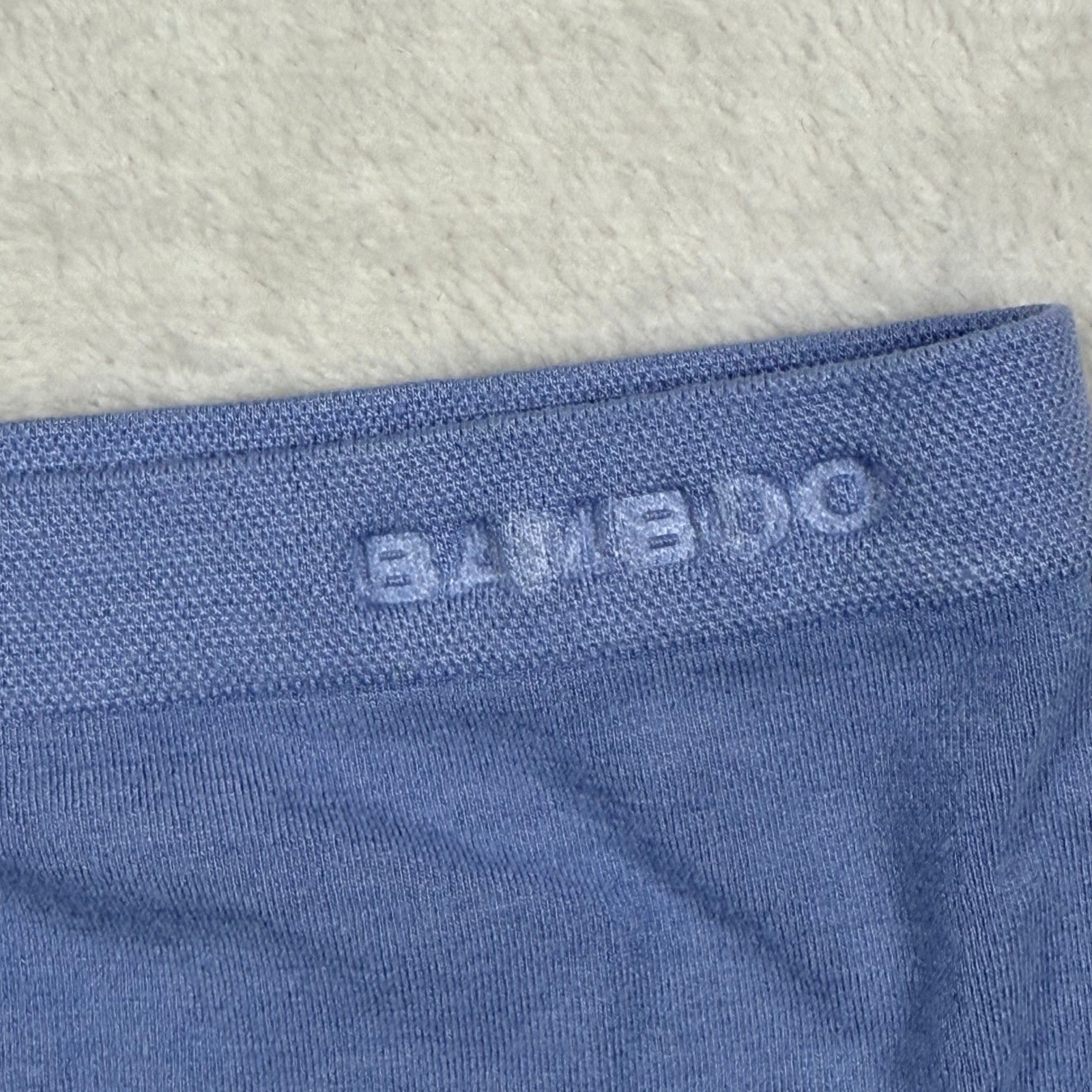 Bamboo Underwear Womens Blue Boy Short Boxer Brief XS/S NWT Eco Friendly Soft