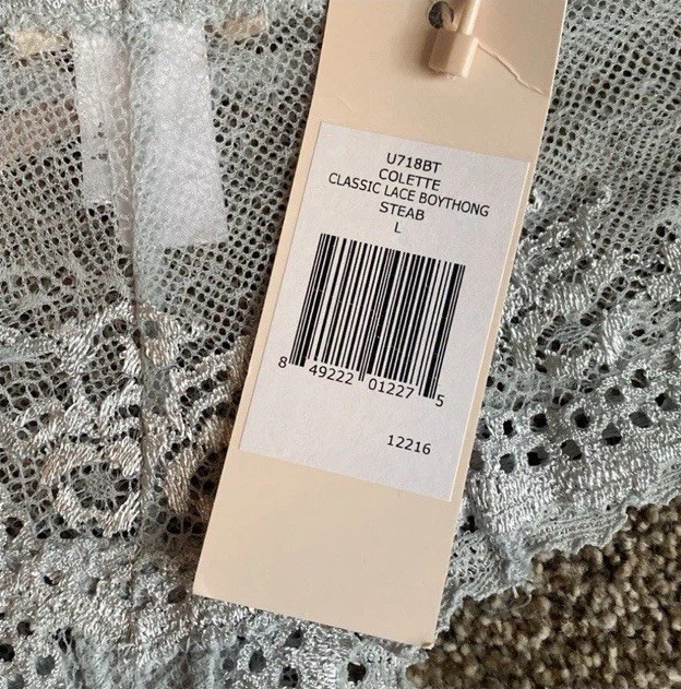 Eberjey Colette Boythong Size L NWT