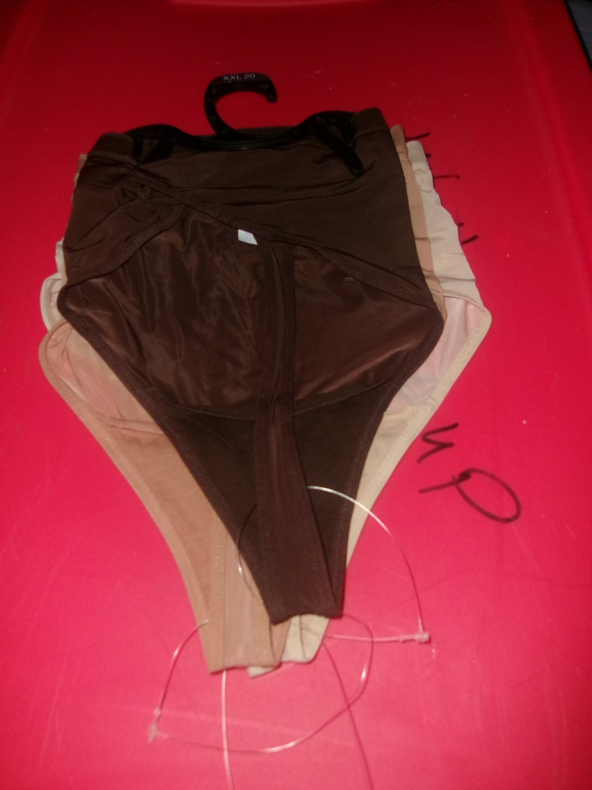 NWT 3pack Joyspun Thong Panty Size XXL20