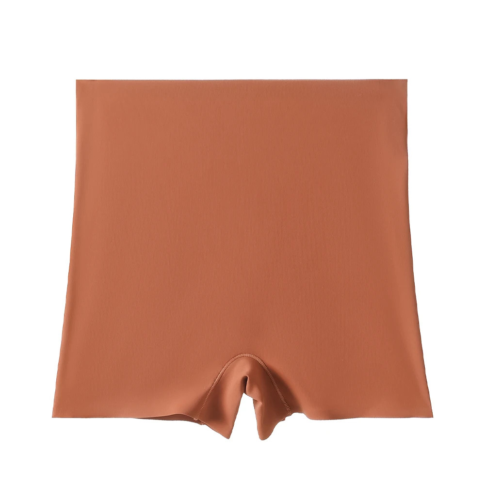 Boxer Panties High Waist Seamless Anti Chafing Panty Breathable Underwear