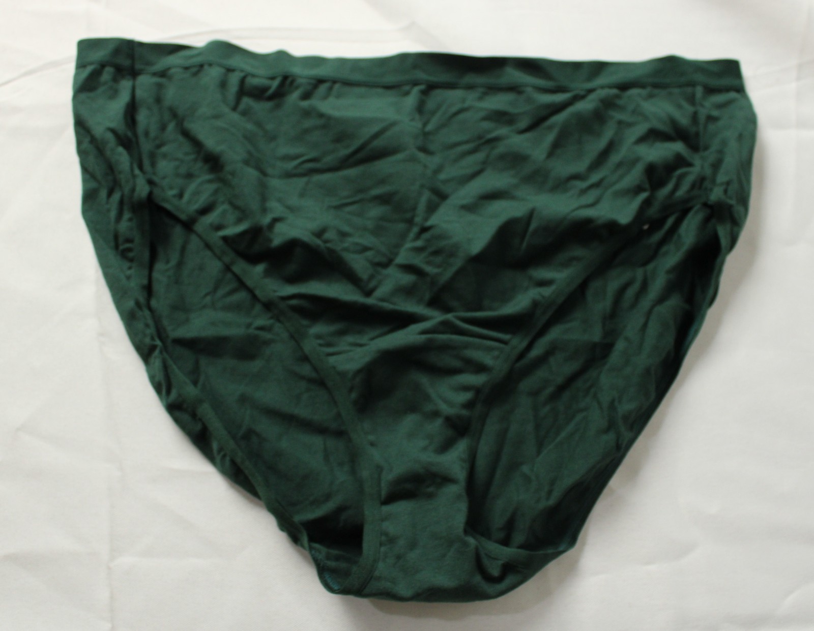Soma Women’s Cotton Modal Tailored High-Leg Panty DH3 Lush Emerald XXL NWT
