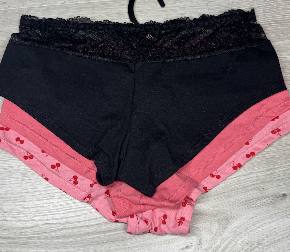 Lady Princess 3-Pair Women’s Hipster Underwear Panties Cotton Blend Lace M