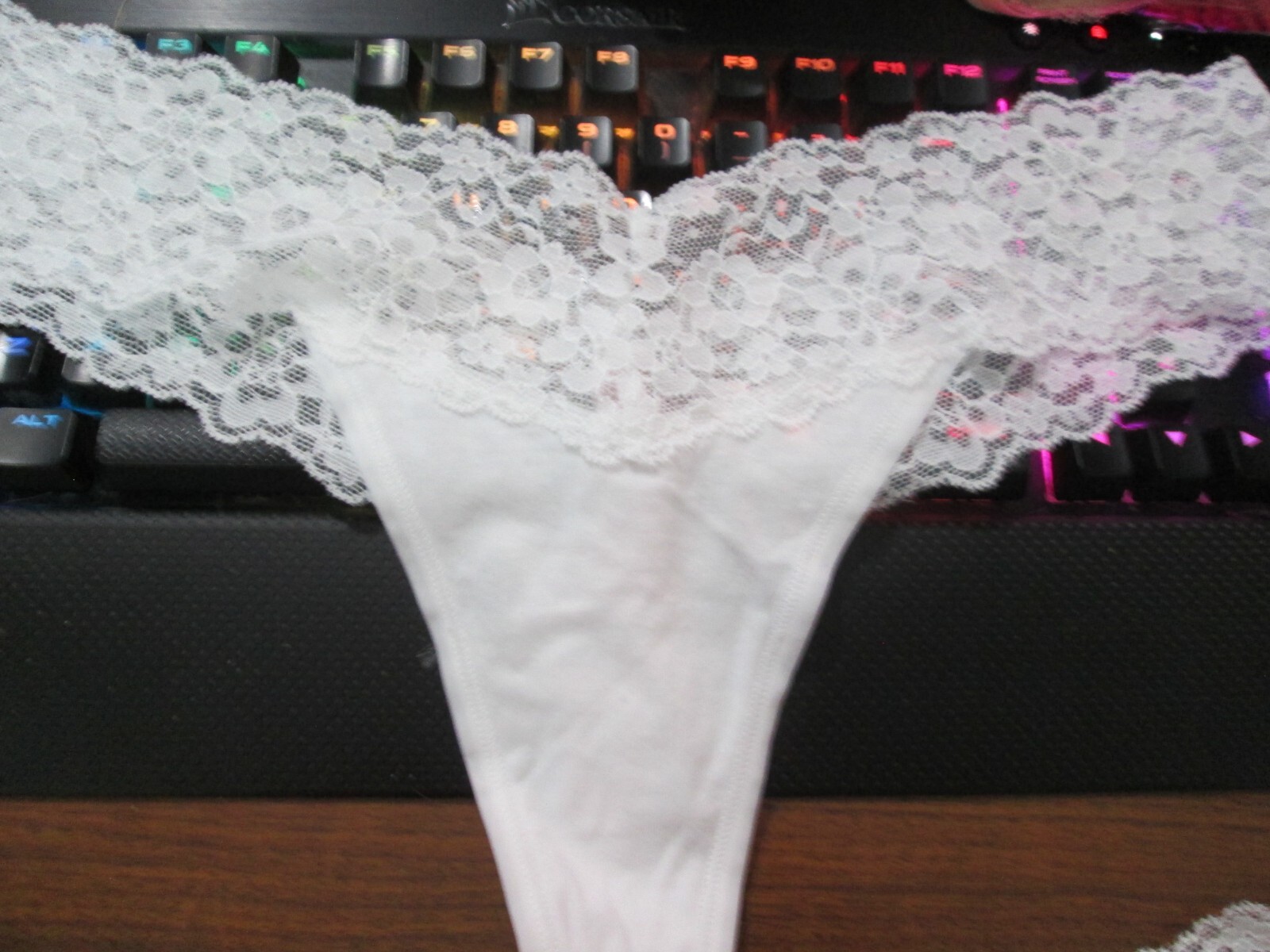 New w/Tag Victoria’s Secret💗🖤Lace Top Thong 🖤XS,S,M,L,XL🖤