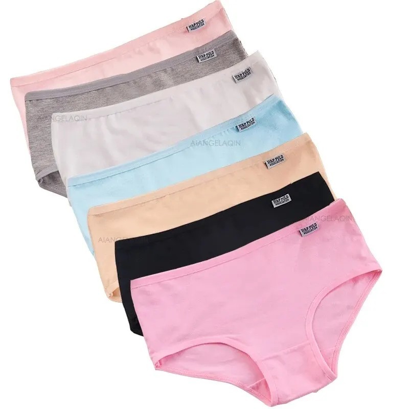Bragas Mujer Algodón Talla Grande 7PCS | Women Cotton Panties Plus Size Set