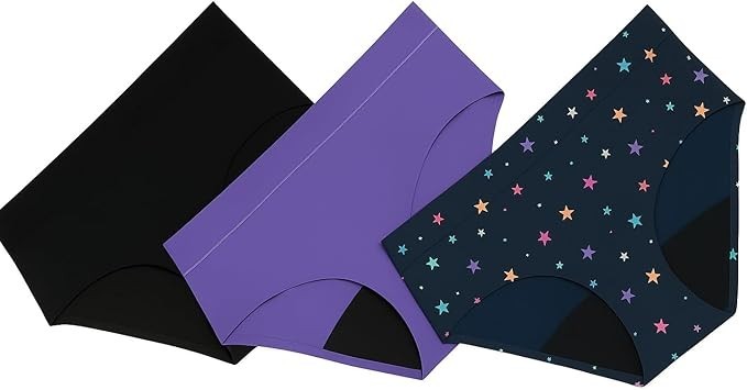 Thinx Teens Period Underwear, Brief-Style Period Panties for Teens, Holds Up to