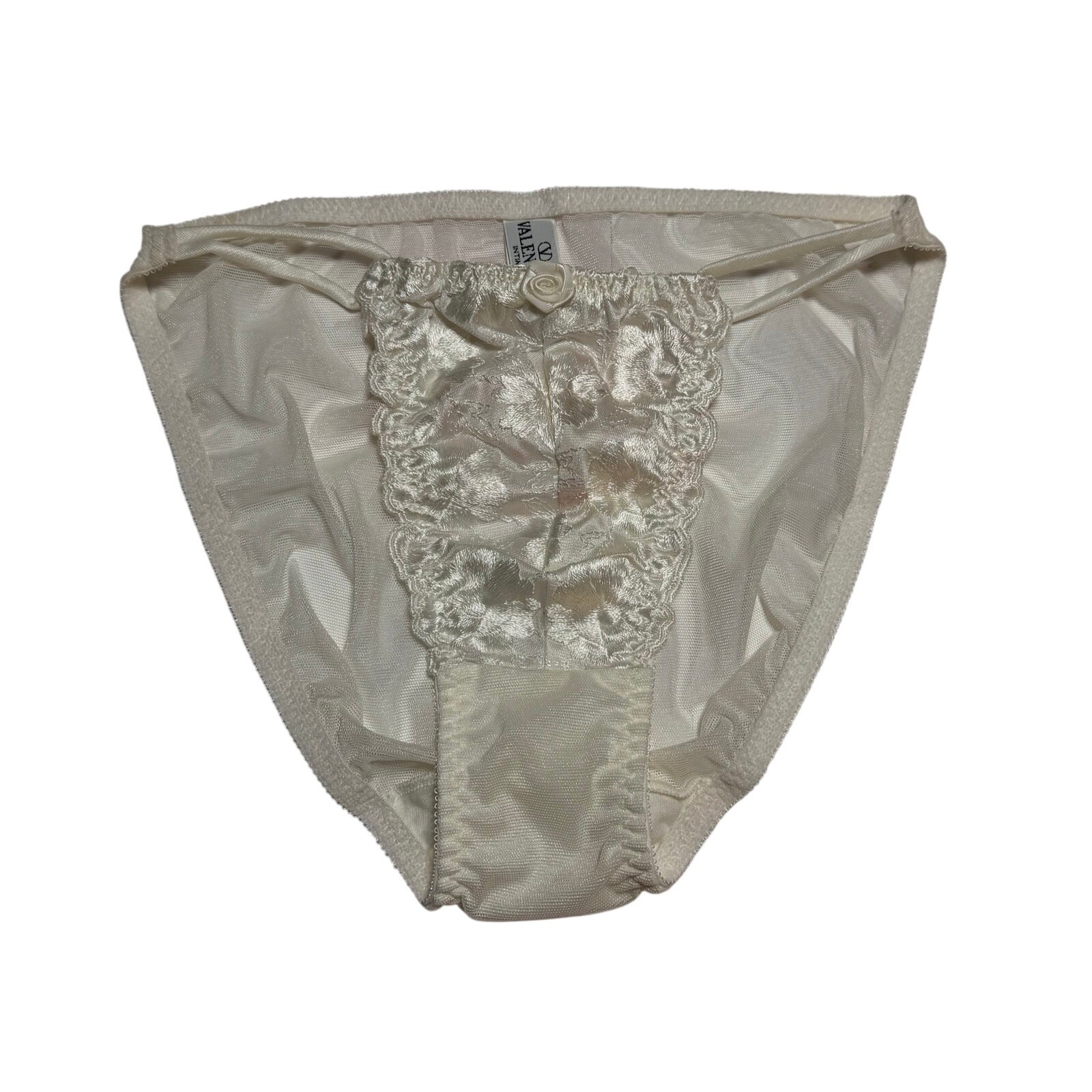 Valentino White Panties size Small