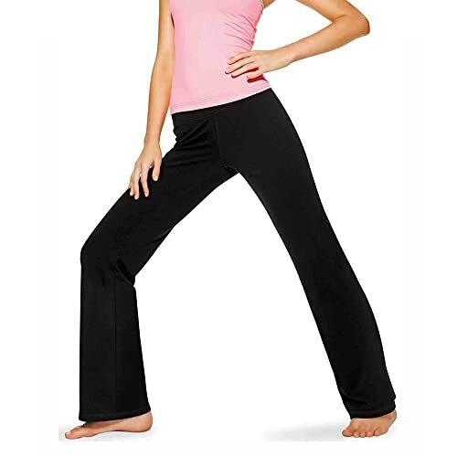 No Nonsense Women’s Flared Sport Yoga Pant, Black, Assorted Sizes , Colors