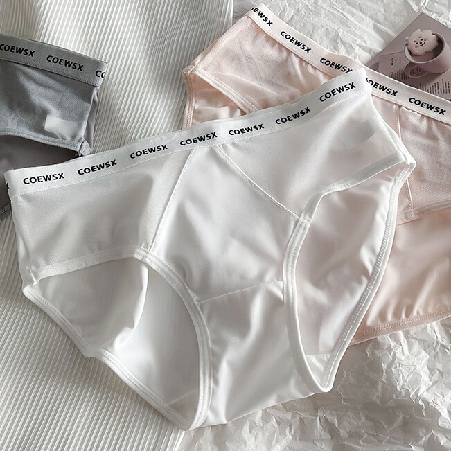 1/6 Pack Lot Womens Seamless Silky Panties Brief Sheer Nylon Underwear Lingeries