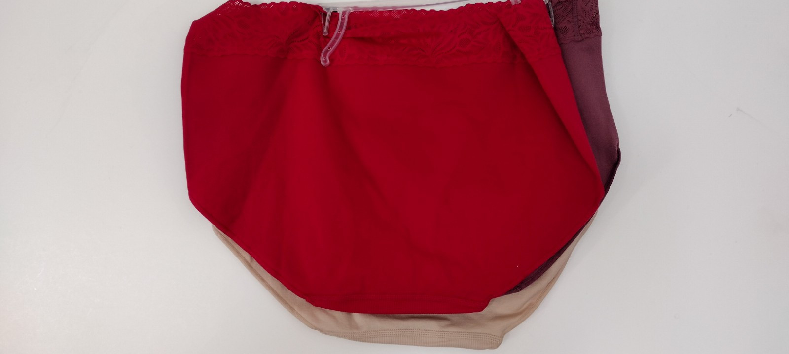 BALI 3 ASSORTED COLORS SIZE 9/2XL HI-CUTS PANTIES DFMLB3 SEAMLESS COMFORT NEW