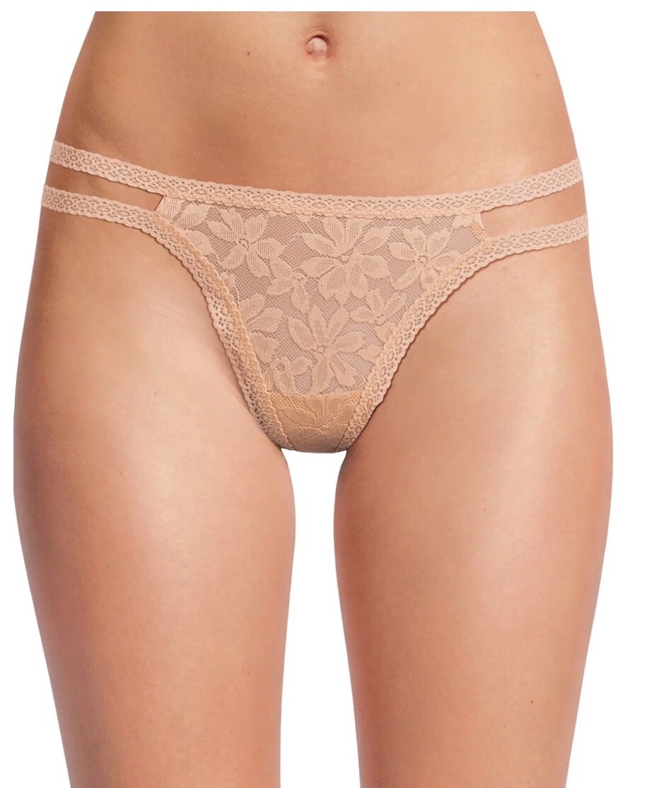 No Boundaries Women’s Strappy Low Rise Lace Thong Panties NWT XXL (19)