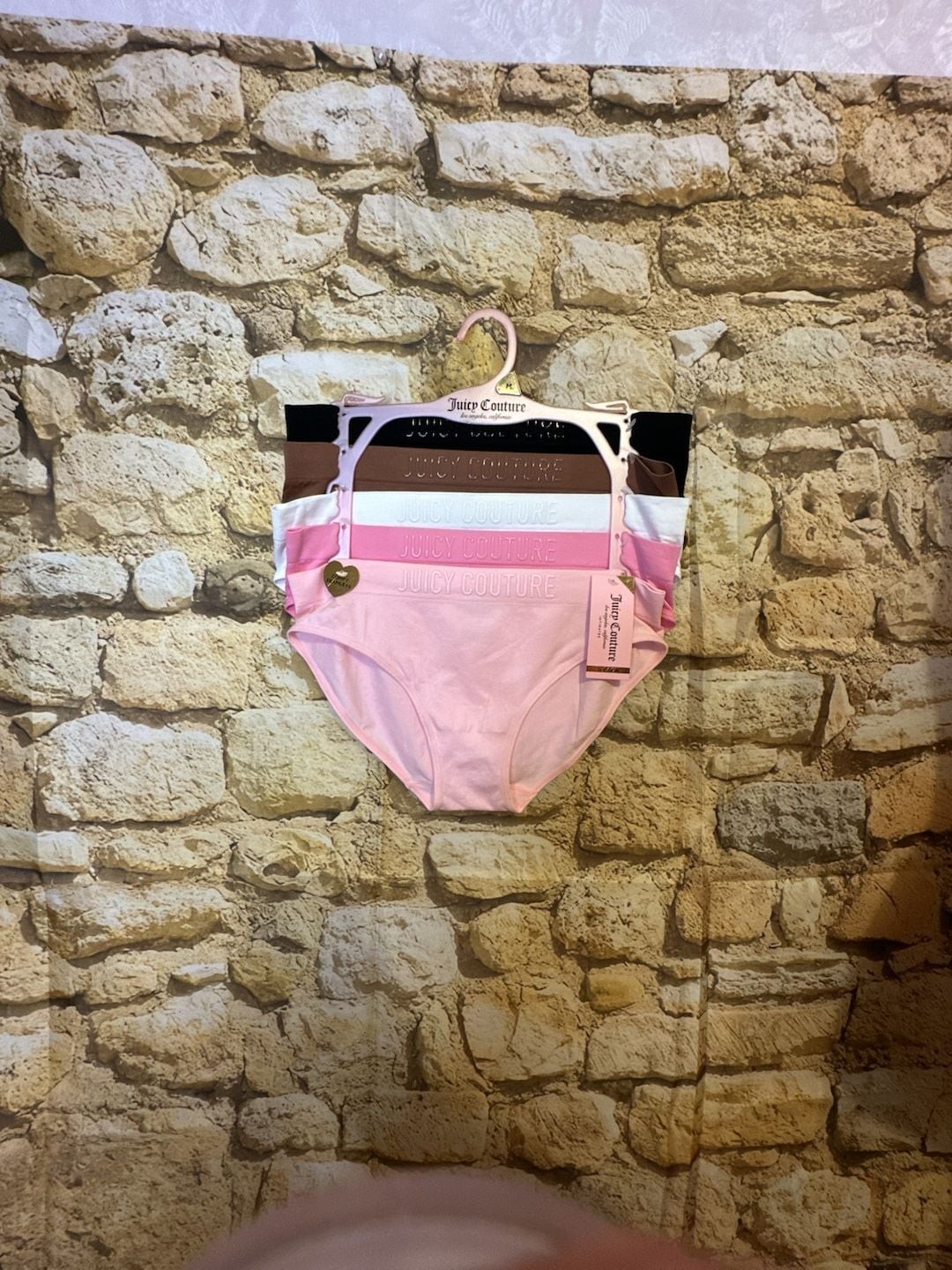 Juicy Couture Women’s Seamless 5-Pack Hipster Panties Set