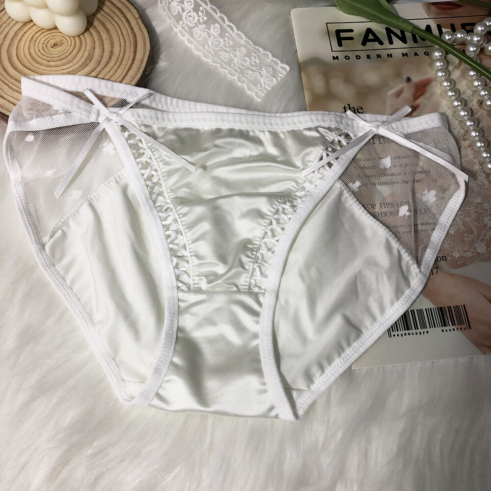 Pack Of 5 Womens Sexy French Satin Panties Briefs Underwear Lot String Bikinis