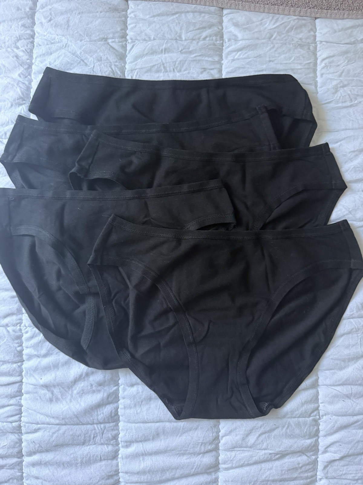 PACT Organic Underwear 5 Pack, Organic Cotton, Black