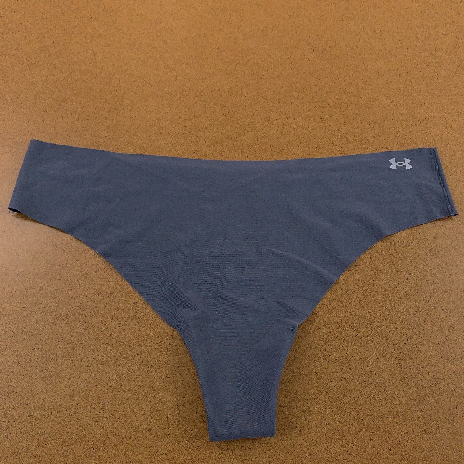 Under Armour Womens Size Large Gray Athletic Thong Panty New