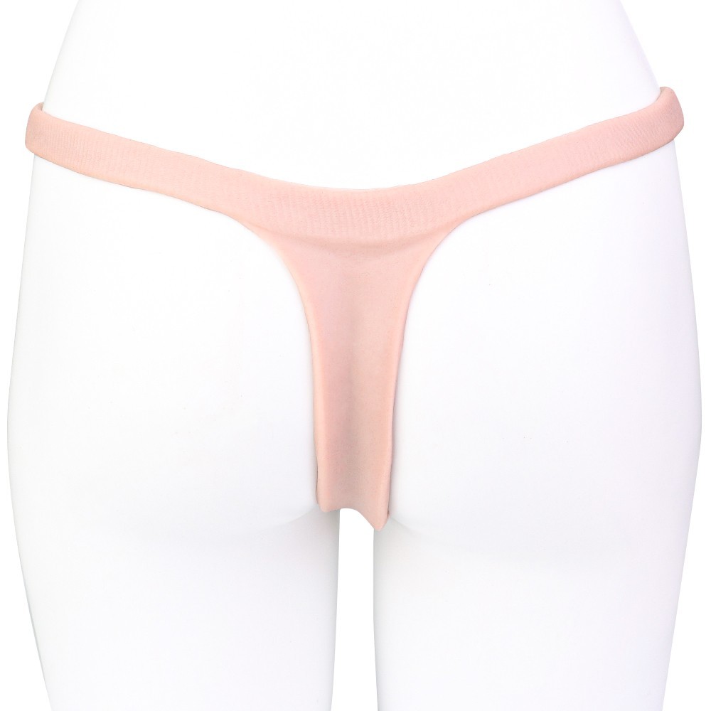 Men’s Hiding Gaff Panties Silicone Thong Panties for Crossdressing Transgender
