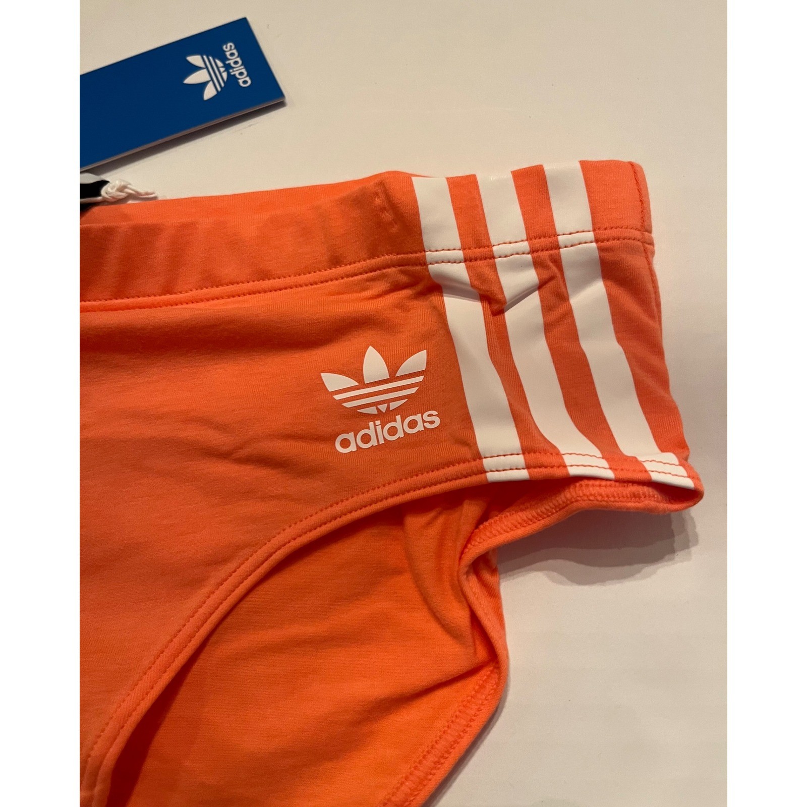 Adidas Woman’s Hipster Coral Fusion Panties Underwear Size Medium
