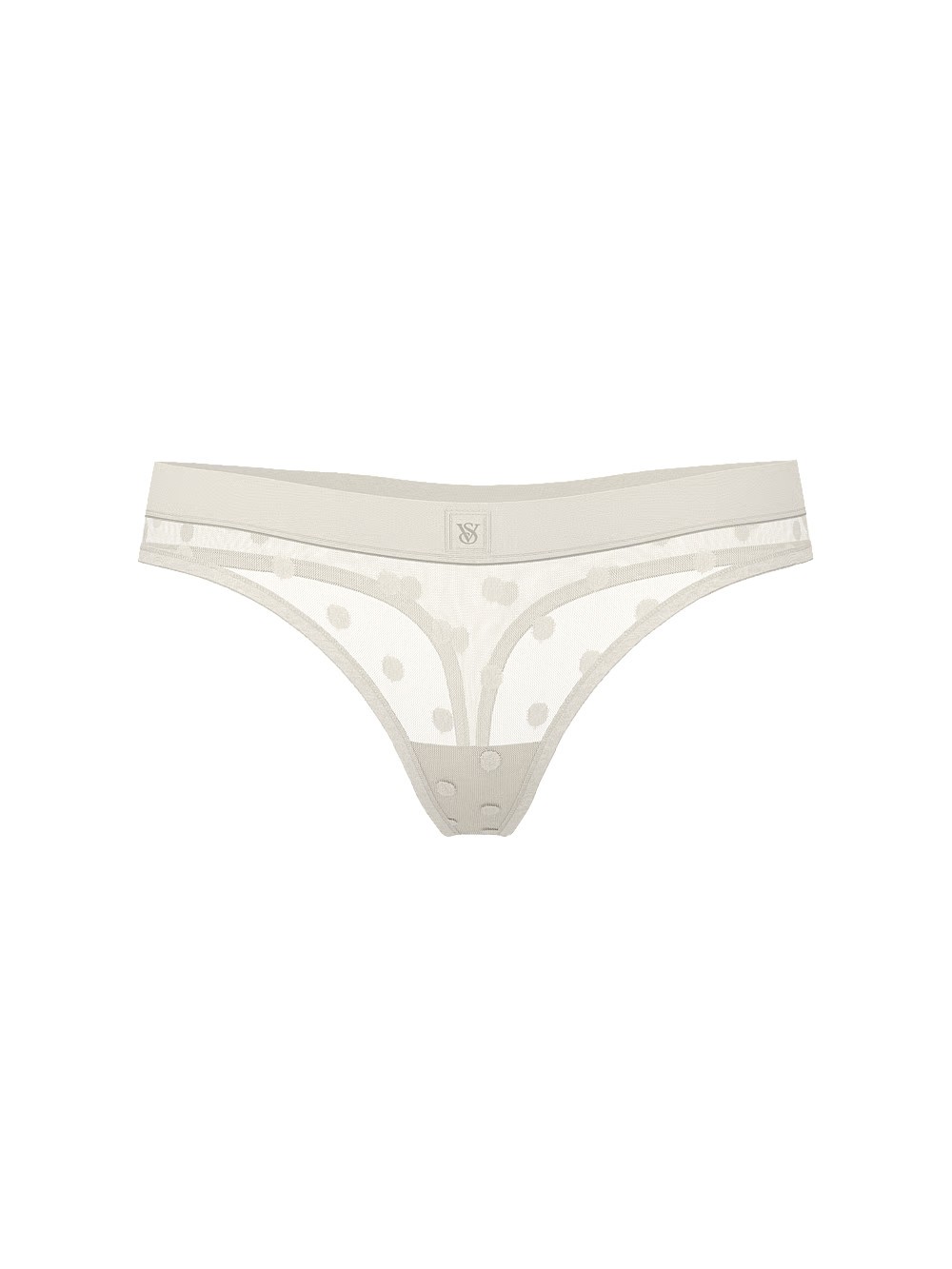 SEALED! Victoria’s Secret Sheer Hertiage Shimmer Thong Panty Candelight S Small