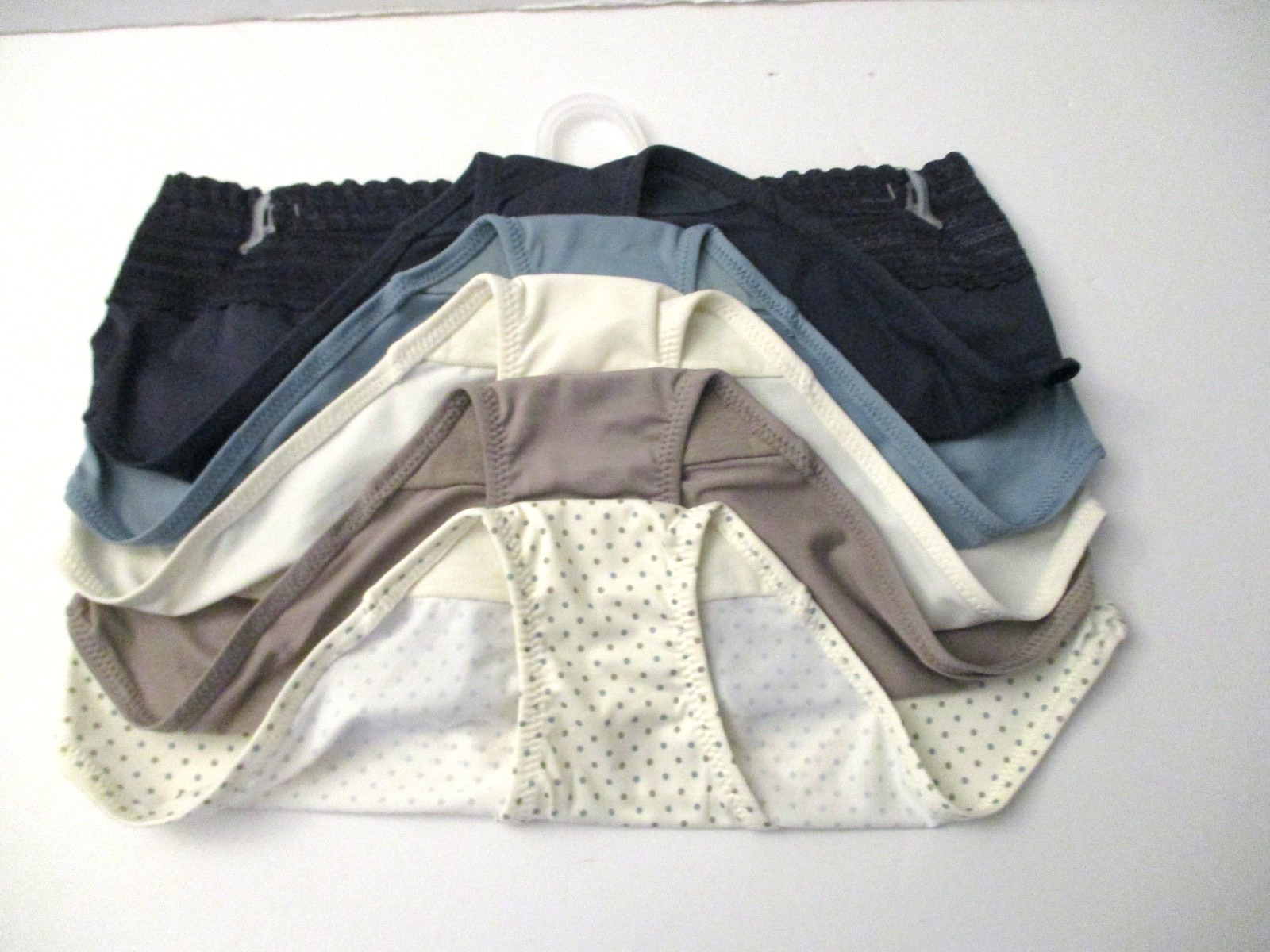 Warners microfiber Lace hipster panties 5 pair size 7/L