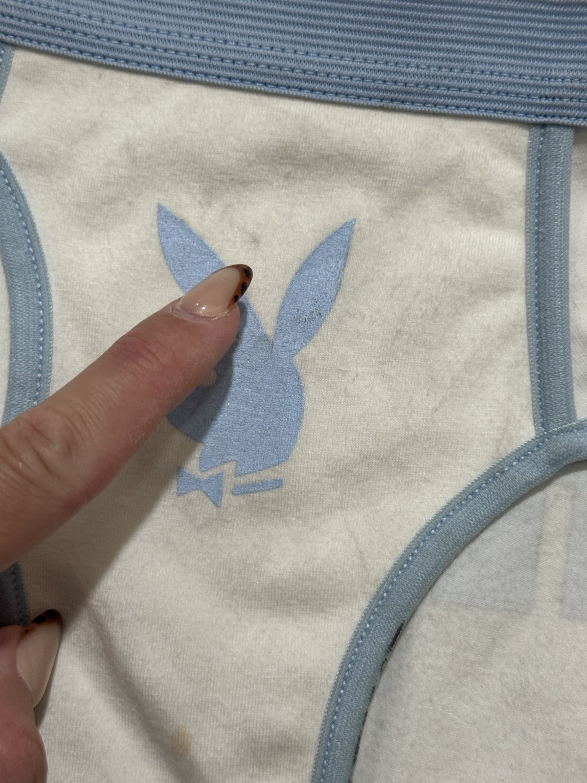 Y2K Vintage Playboy Bunny Head HOT Briefs Underwear Size M