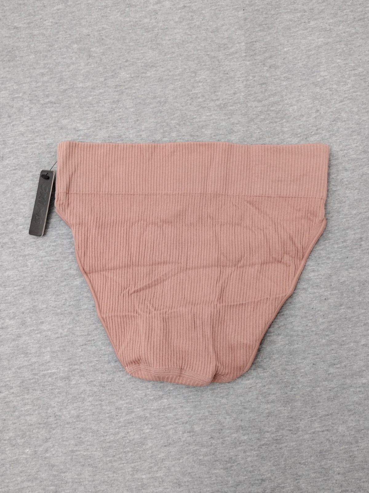 SKIMS Full Brief Ribbed Panties Women’s Color Rose Clay Size XXS/XS PN-CBR-0110
