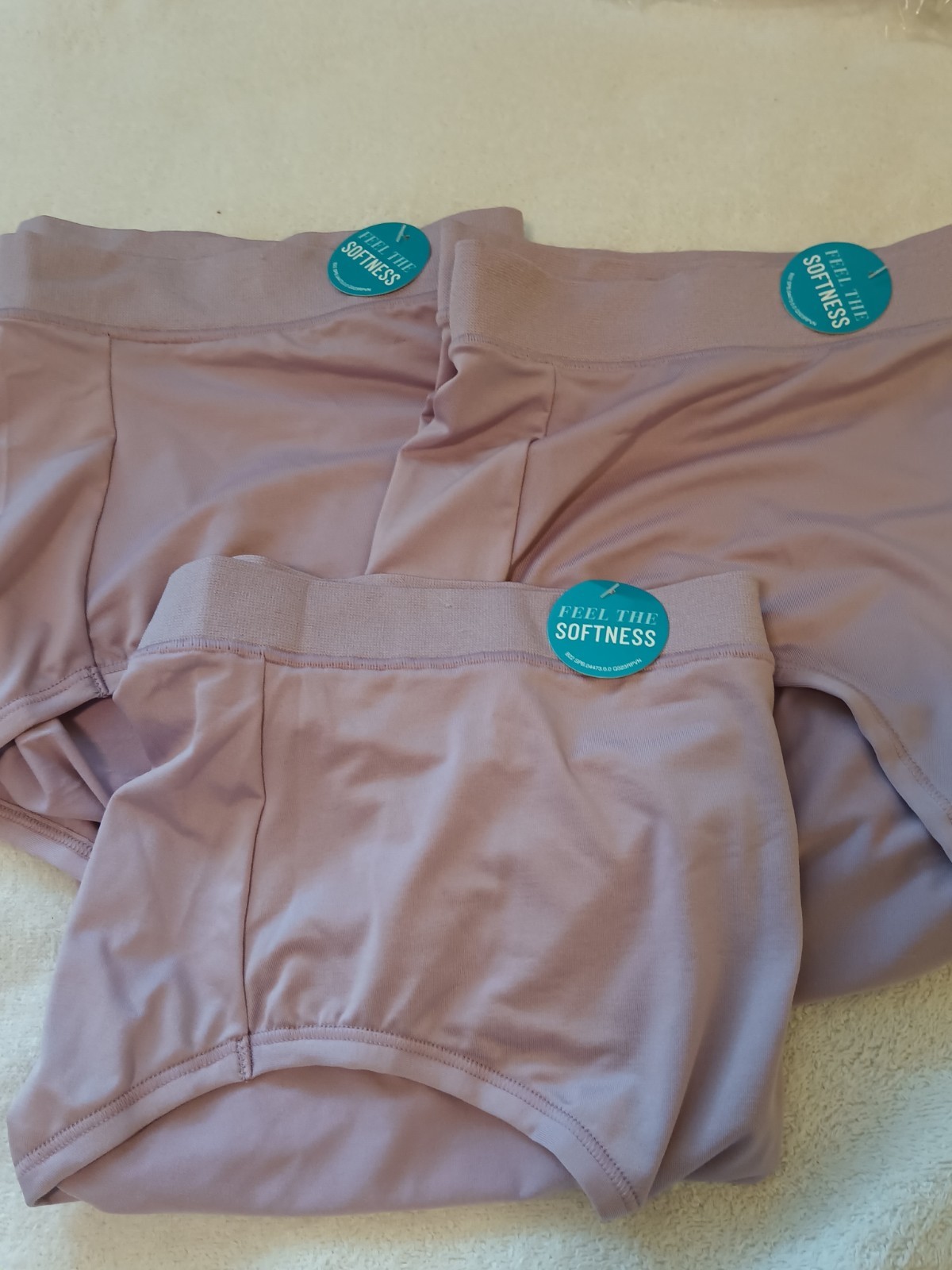 Vanity Fair 3/Pair 5XL Radiant Comfort Panties 100% Cotton Gusset In Lavender