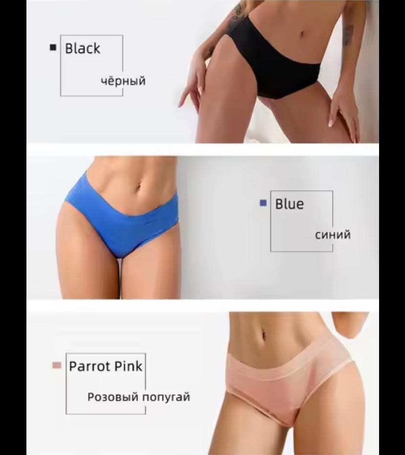 Womens Bamboo Menstrual Period Underwear Leakproof Panties Comfortable Plus Size