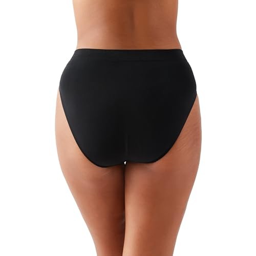 834175 WACOAL WOMEN’S B-SMOOTH HI-CUT BRIEF PANTY BLACK SIZE SMALL