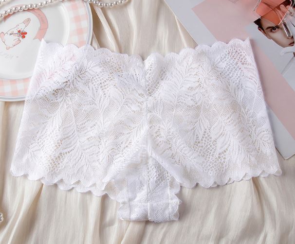 6 Pack Lot Sexy Women’s Lace Panties Boy Shorts Underwear See Through Lingeries