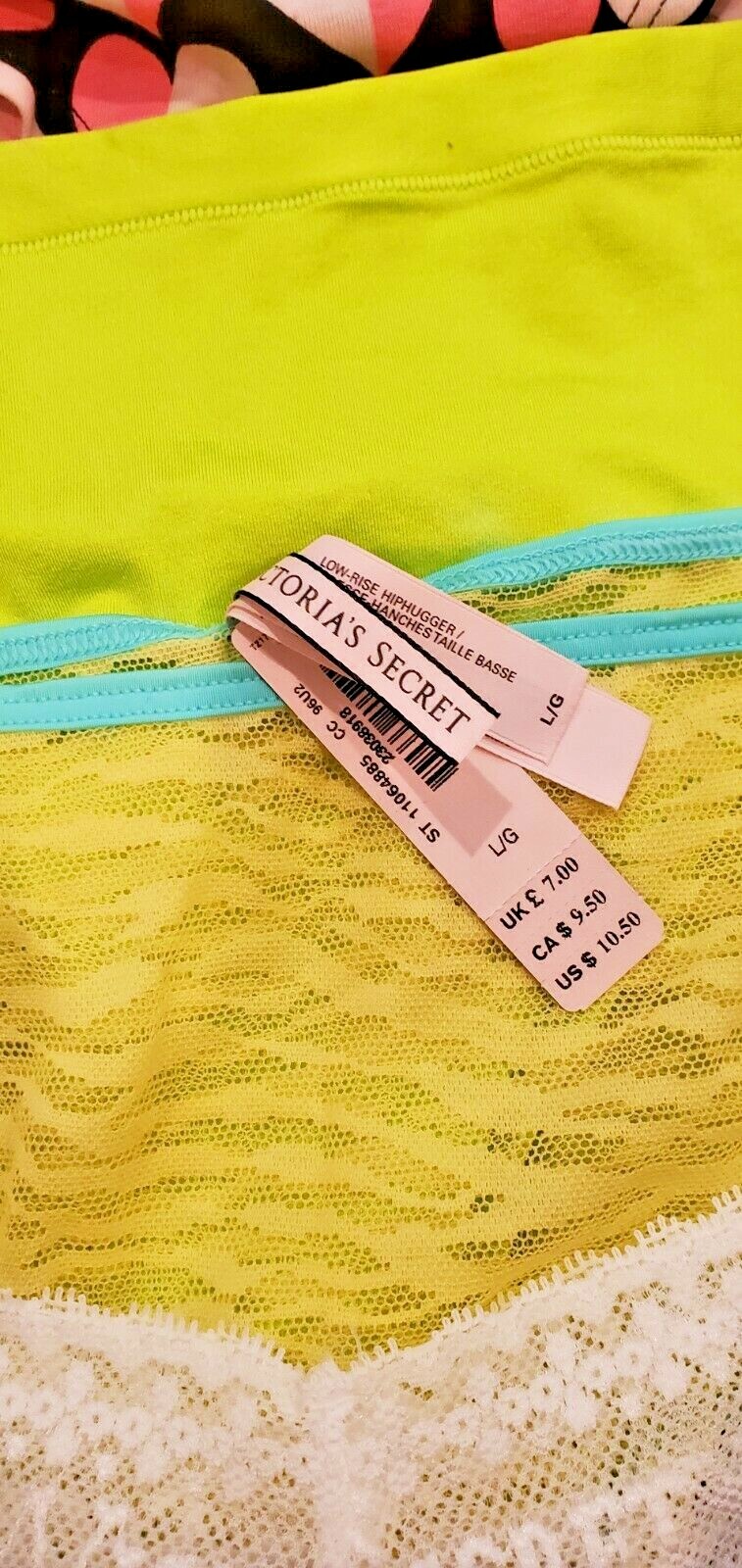 Victoria’s Secret Panties Lot=10 pcs Various Fantastic Unique Underwear M or L