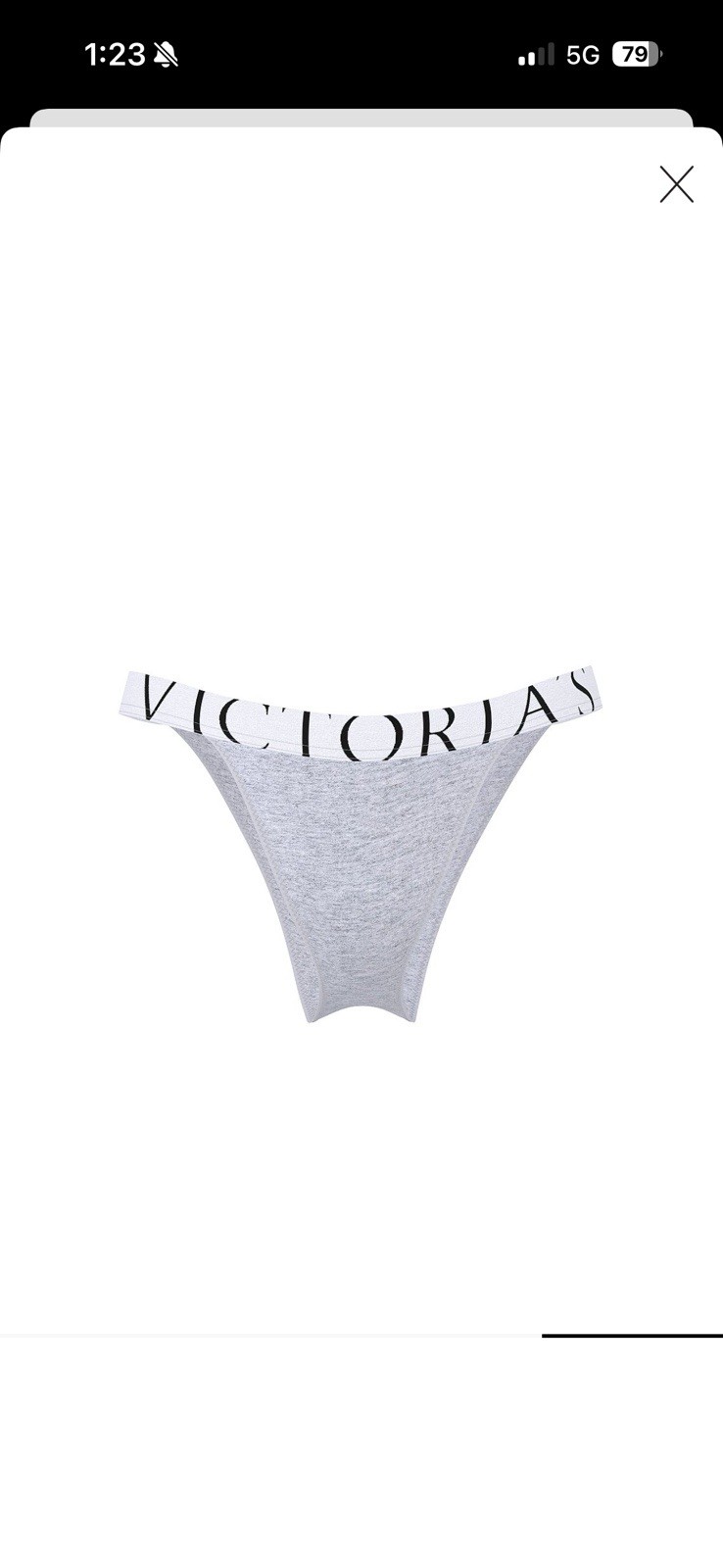 VICTORIA SECERT LOGO WAISTBAND Set Of 4 Assorted Colors Size M