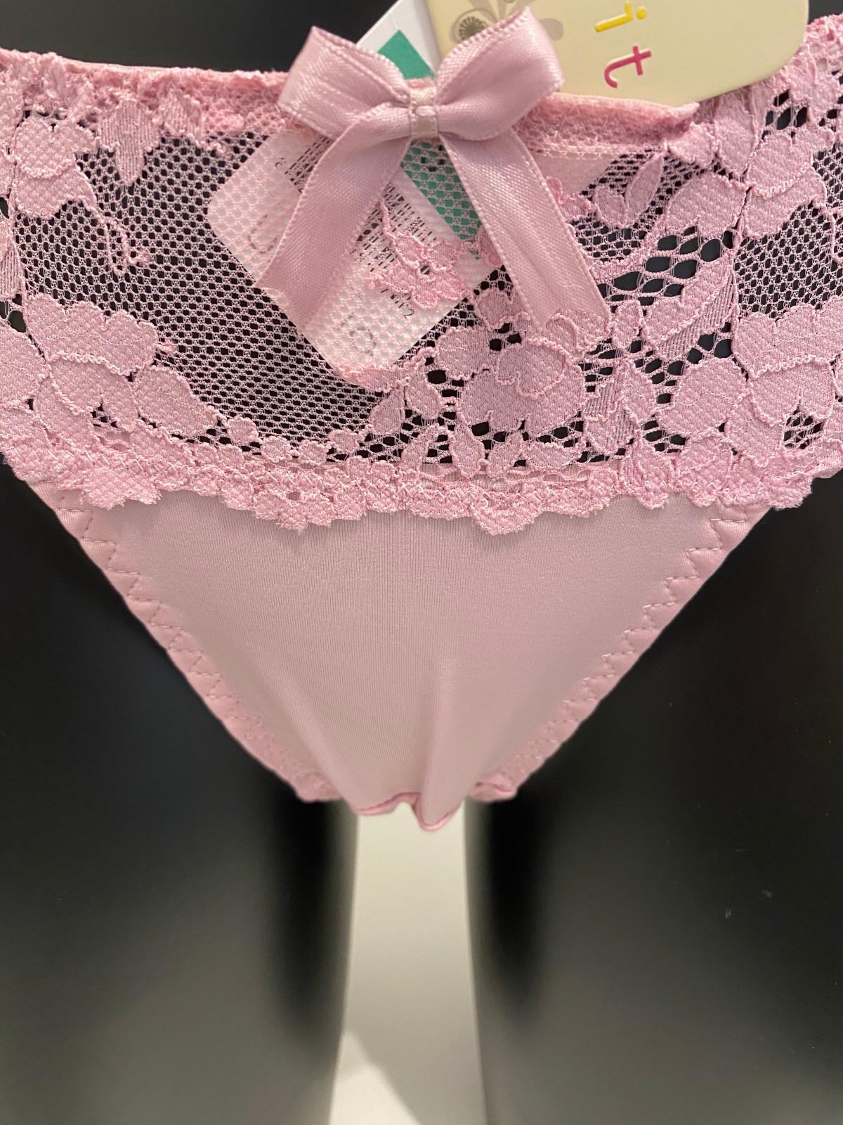 Parfait by Affinitas Nina Cameo Pink Briefs Lace front knickers pants 1303 panty
