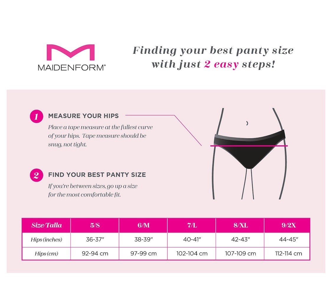 Maidenform All-Over Lace Thong Women’s Evening Blush Size 8 X Large