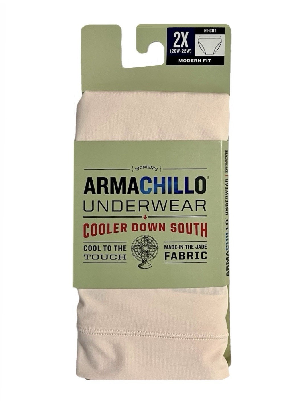 Duluth Women’s Armachillo Cooling Underwear Hi-Cut Brief/ Pink Size 2X (20w-22w)