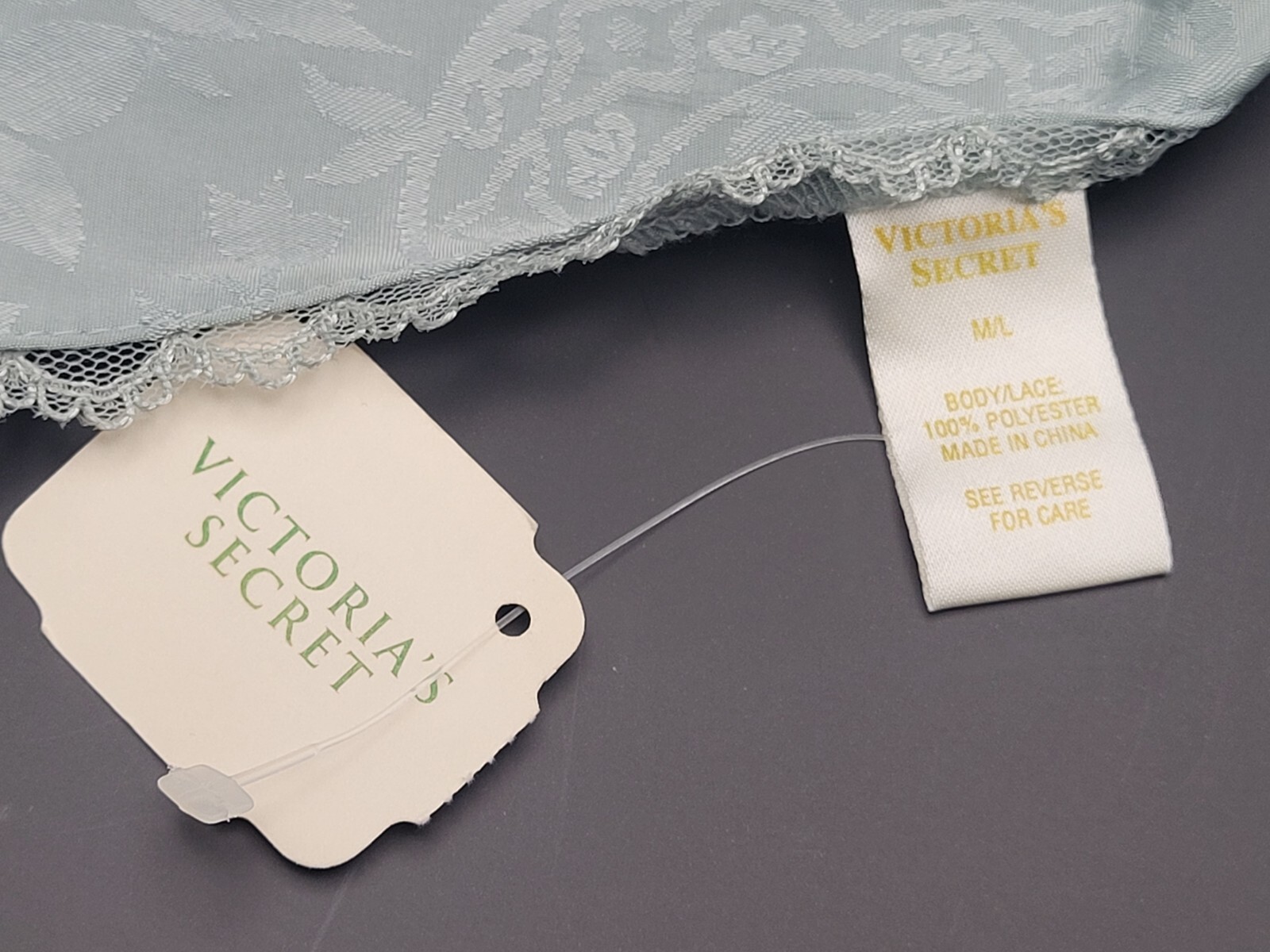 Vtg M/L Victorias Secret 80’s 90’s T String G String Thong Panties Beaded SAGE
