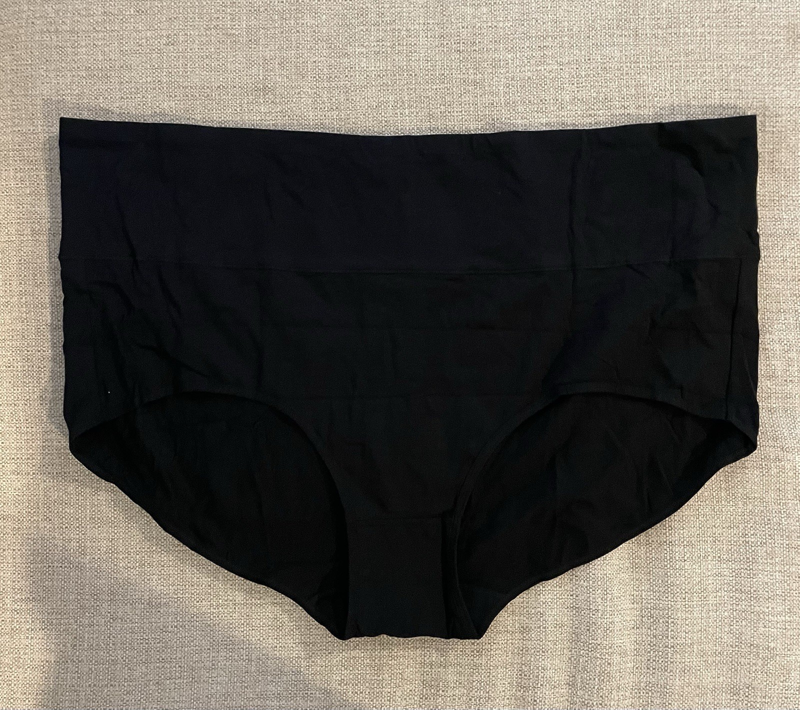 Wirarpa Postpartum High Waisted Cotton Briefs Panties Women’s 7XL Black 4 Pack