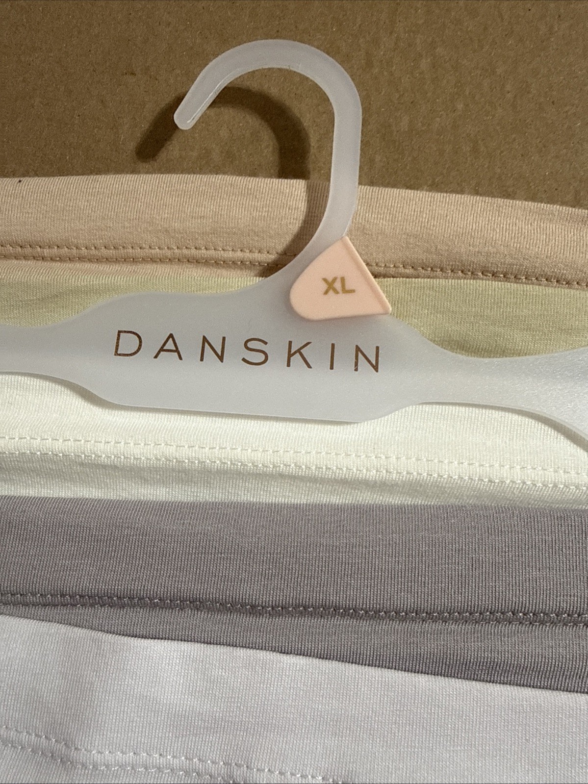 Danskin Women’s Ladies Panties Organic Cotton Hipsters Panties Nude Tone Size XL