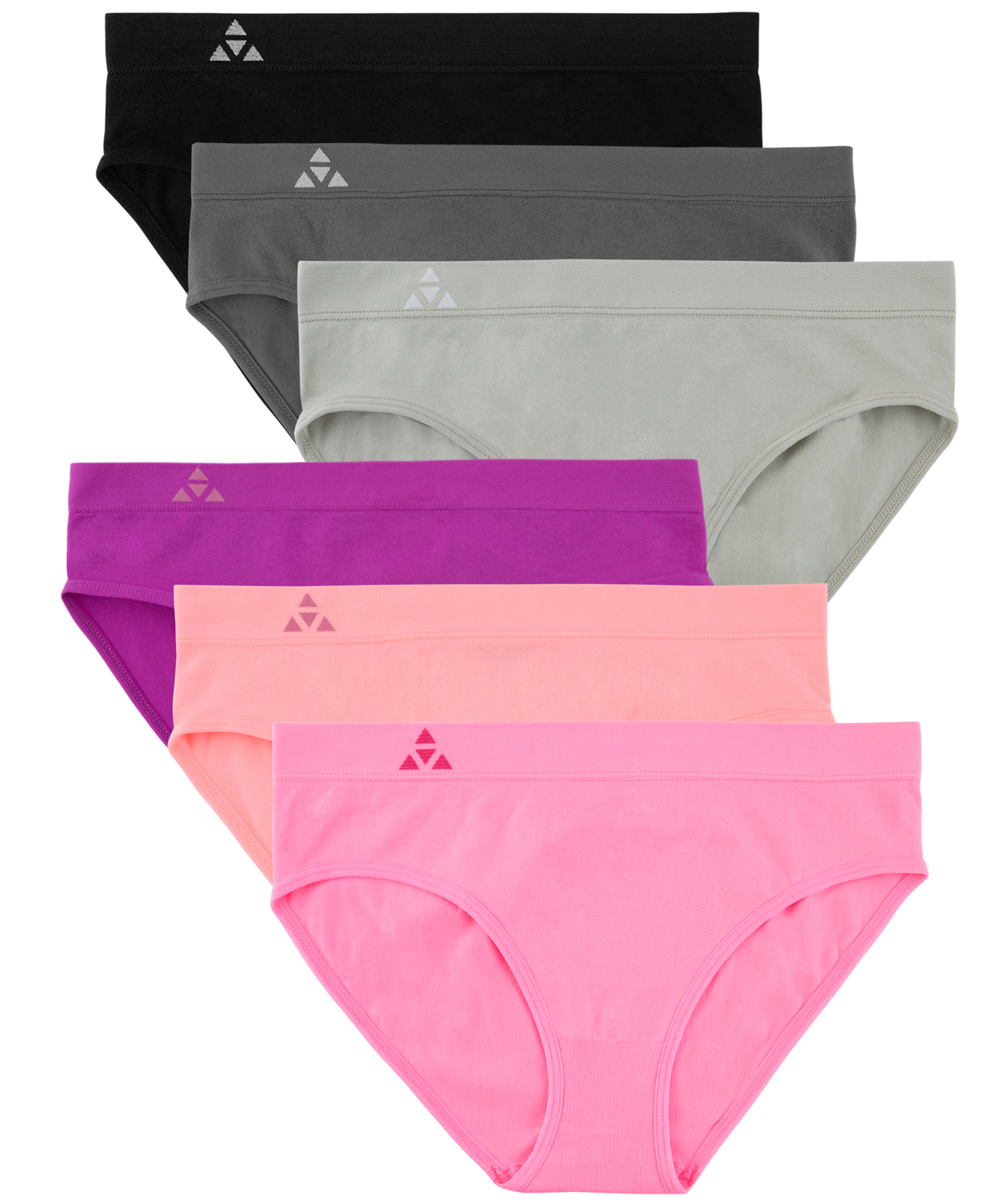 Balanced Tech Women’s Seamless Bikini Panties 6-Pack
