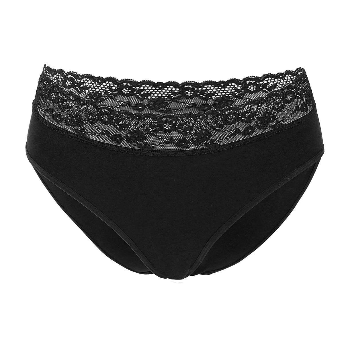 1/3pcs Womens Cotton Underwear High Waist Stretch Briefs Soft Underpants Panties