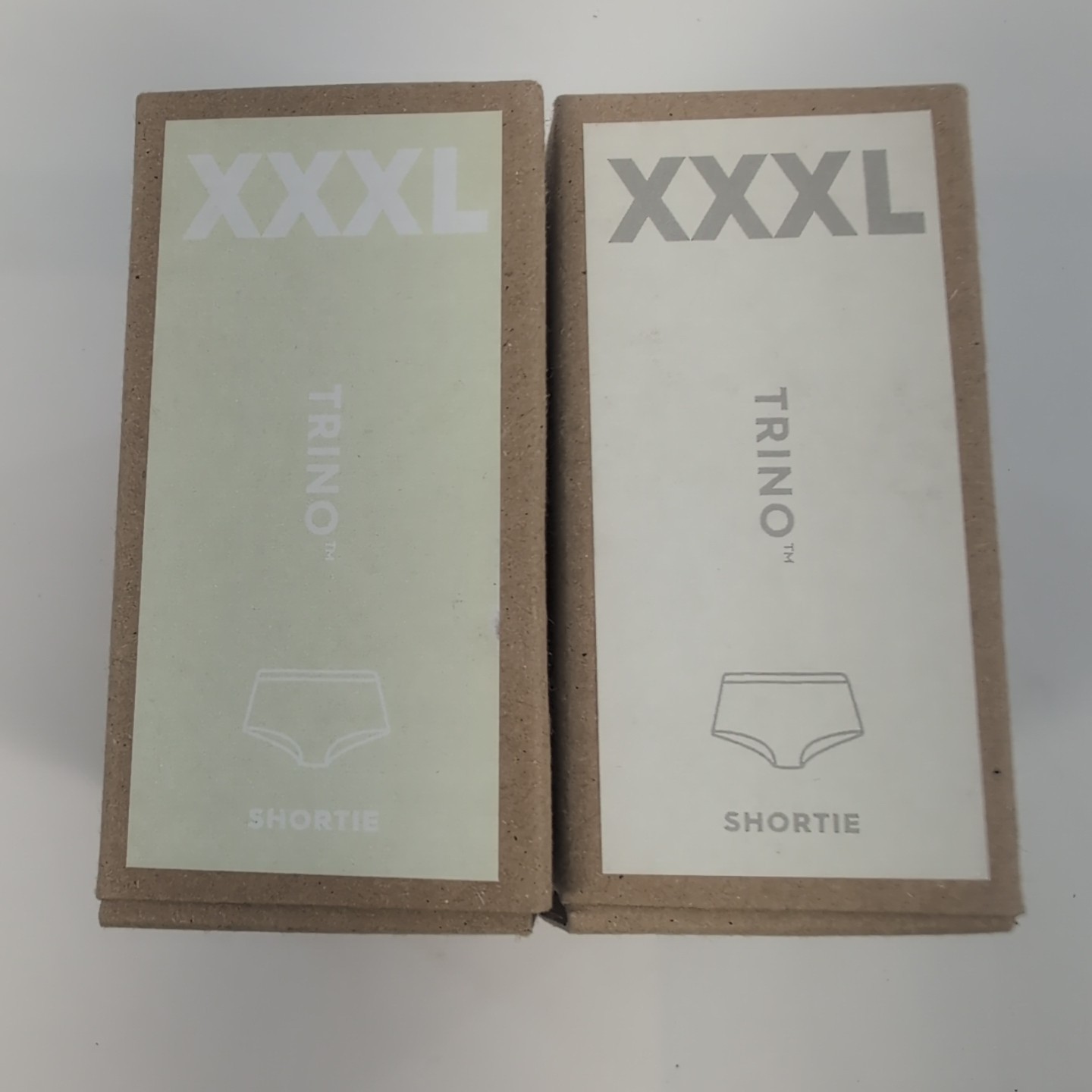 Lot of 2 NEW Allbirds Trino Shortie Peppercorn Kaikoura White Wool Womens XXXL
