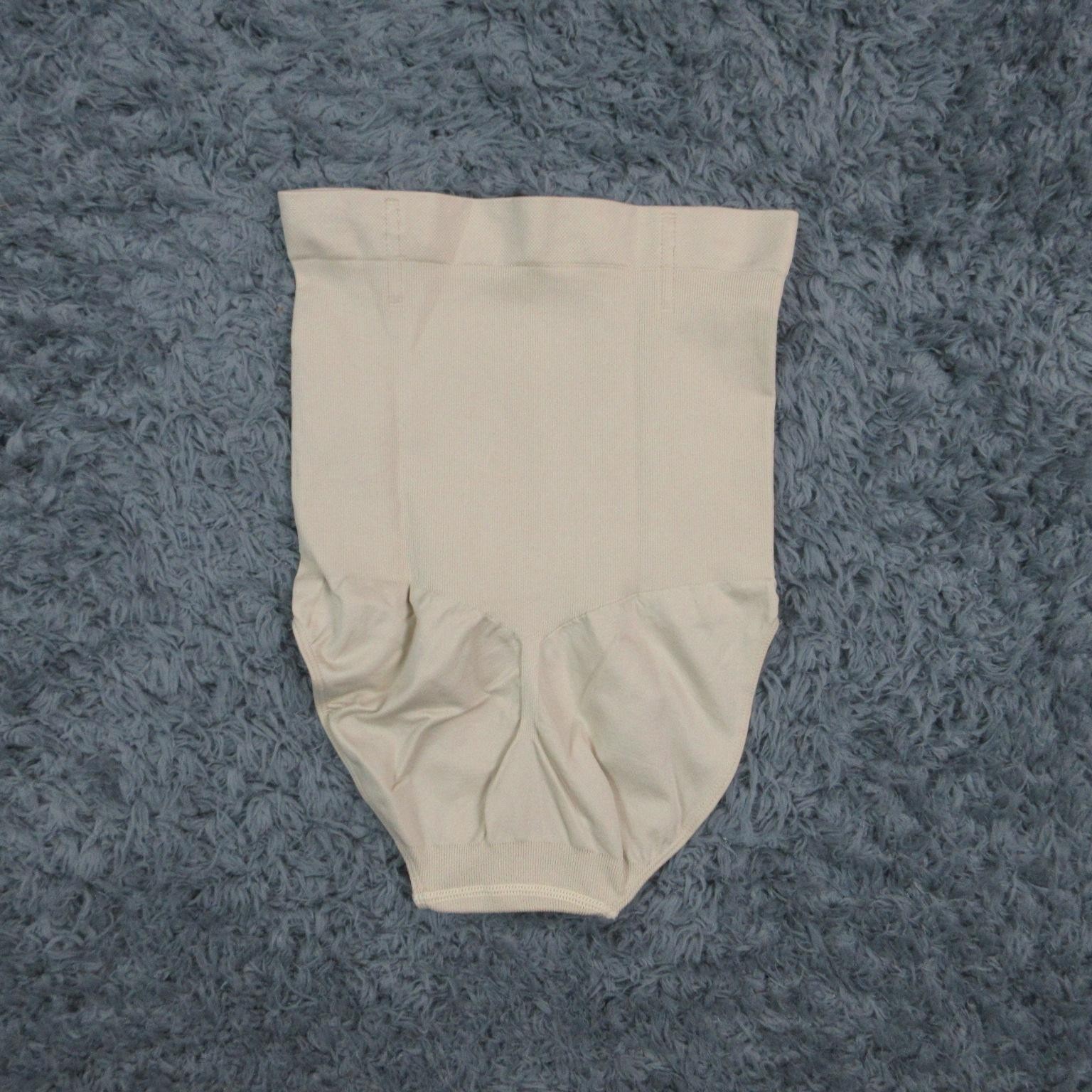 Shapermint Essentials Panties Womens M/L Beige High-Waisted Seamless NWT