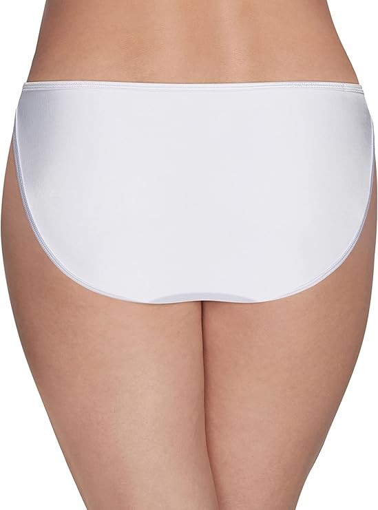 4 prs VANITY FAIR String Bikini Panty ILLUMINATION 18108 18810 WHITE 9 ~ 10 ~ 11