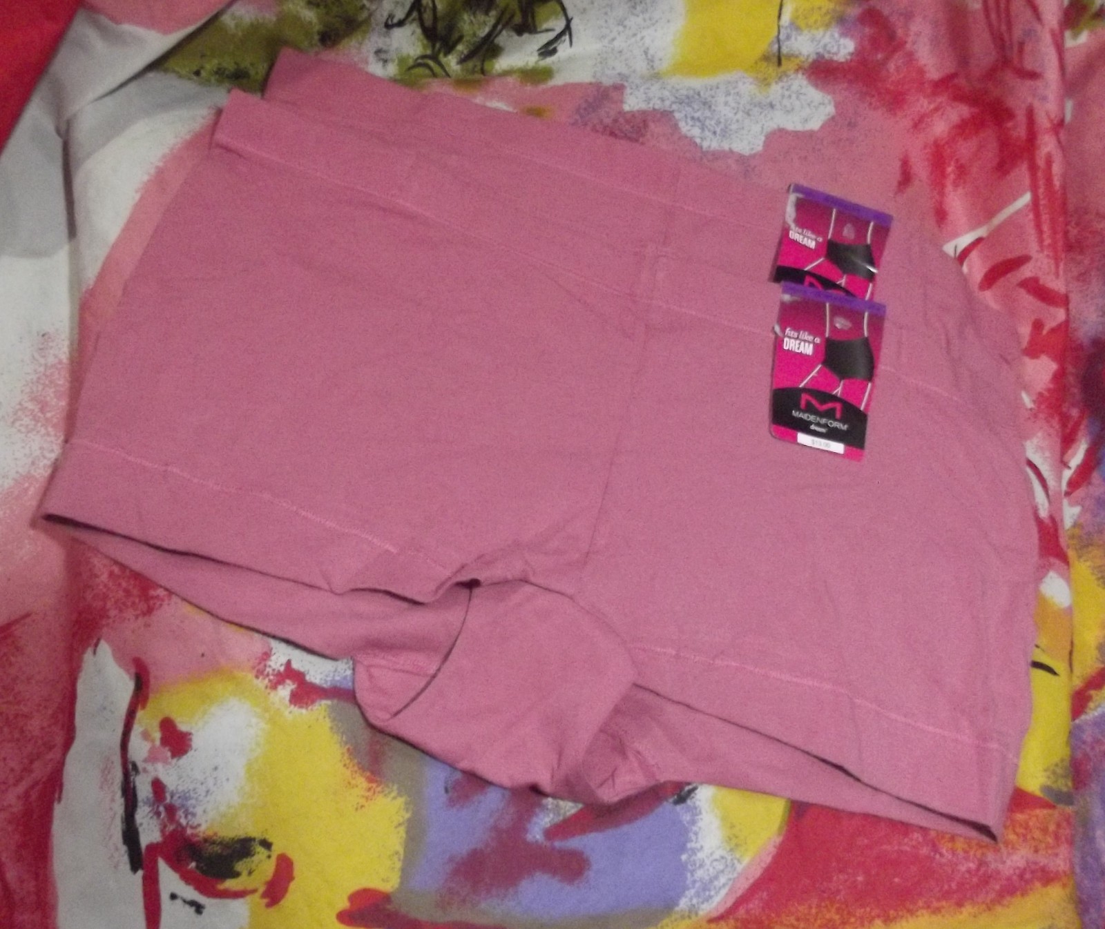 2 NEW MAIDENFORM DM0002 NSM DREAM TAILORED COTTON BOYSHORT PANTIES 2XL/9