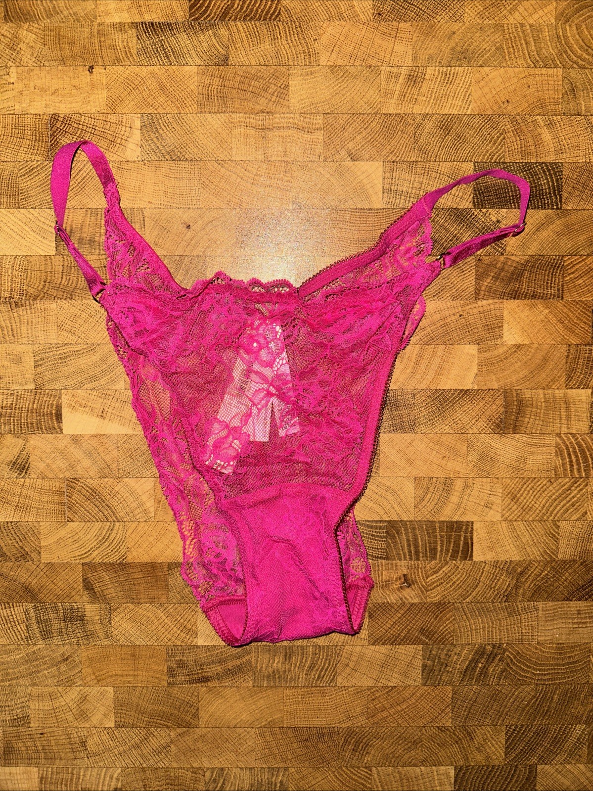 Victoria’s Secret Women’s Underwear Brazilian/Slip Pink Size: XL