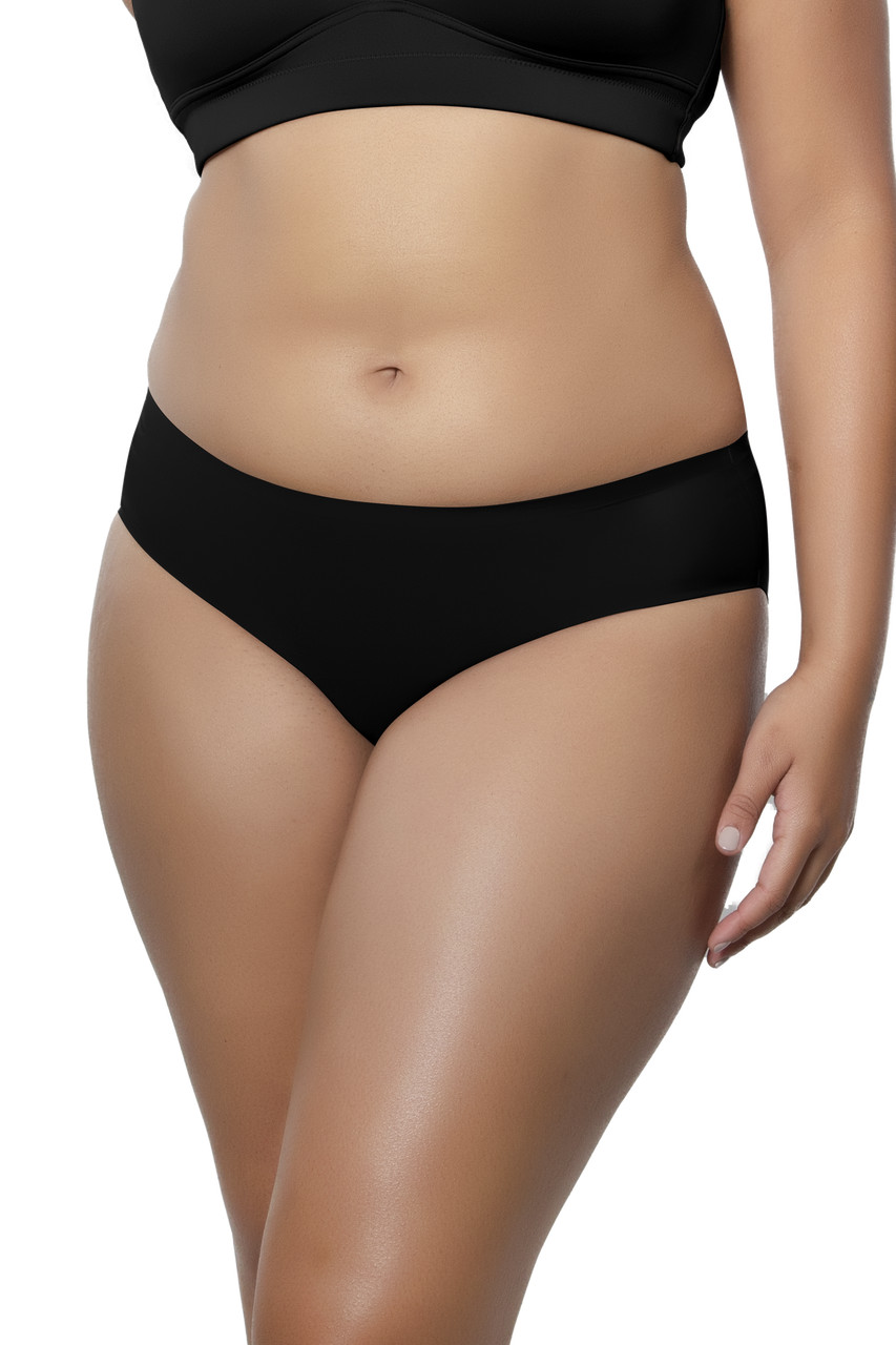NWT PARFAIT Bonded PP505 Hipster Panty – Black or Racing Red – SPECIAL ORDER