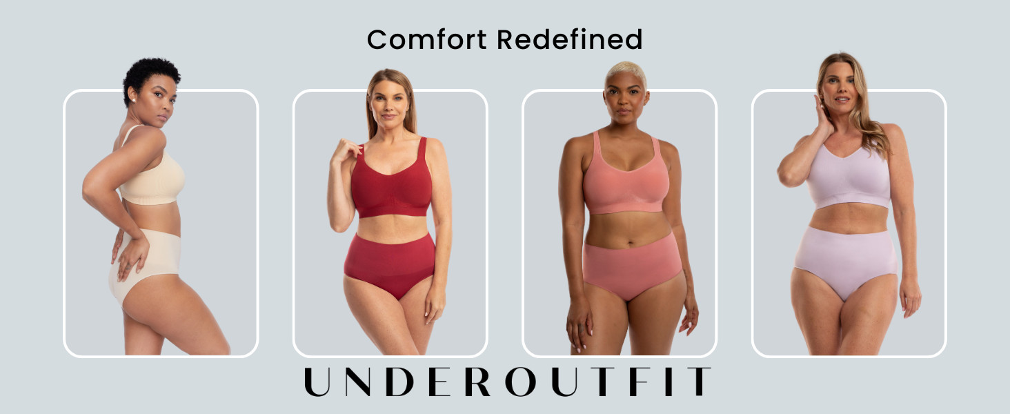 UNDEROUTFIT Smoothing at Waste Brief Dusty Rose Style #308 Medium NWOT Sold Out!