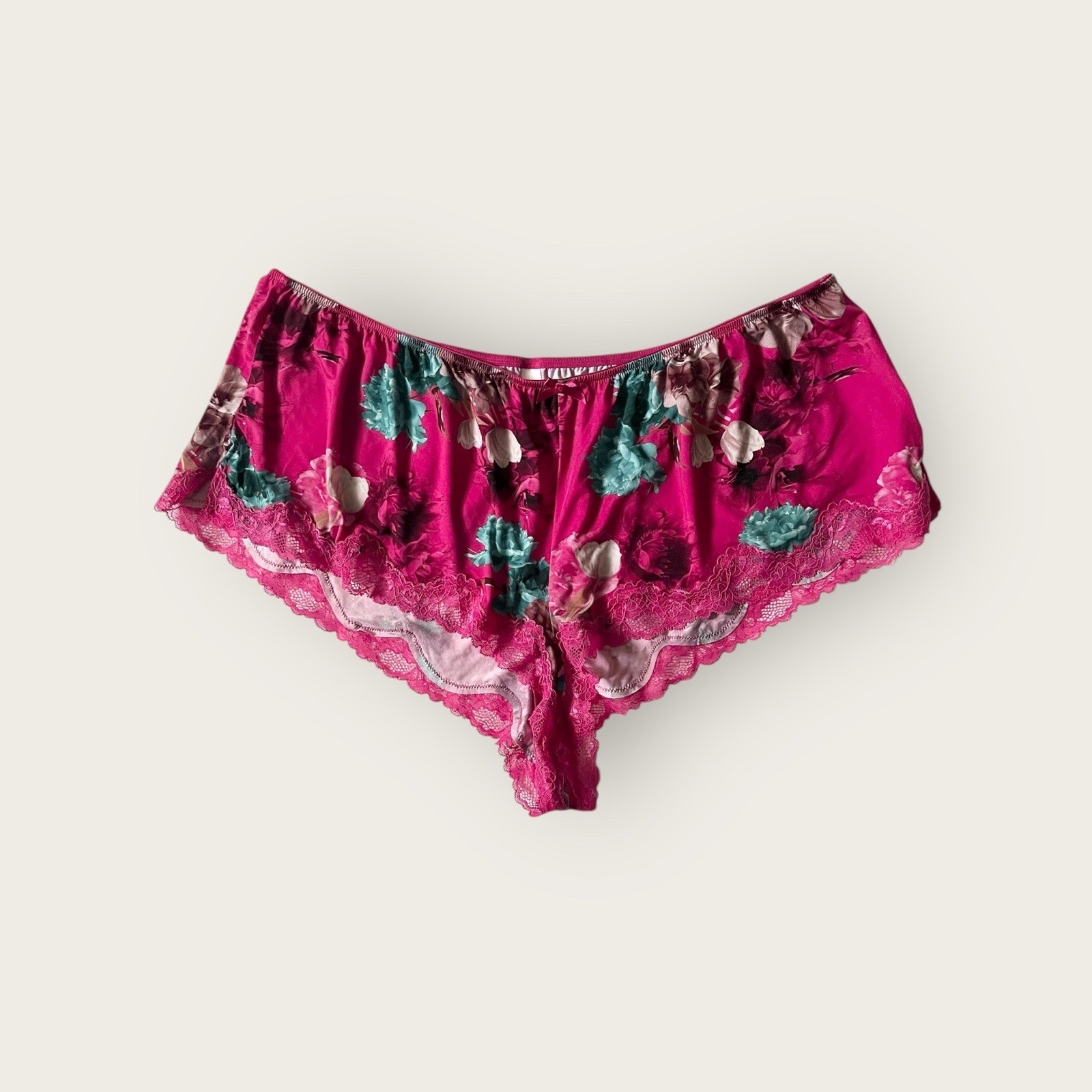 Lane Bryant Cacique Tap Cami Shorts Panty with Lace 18/20