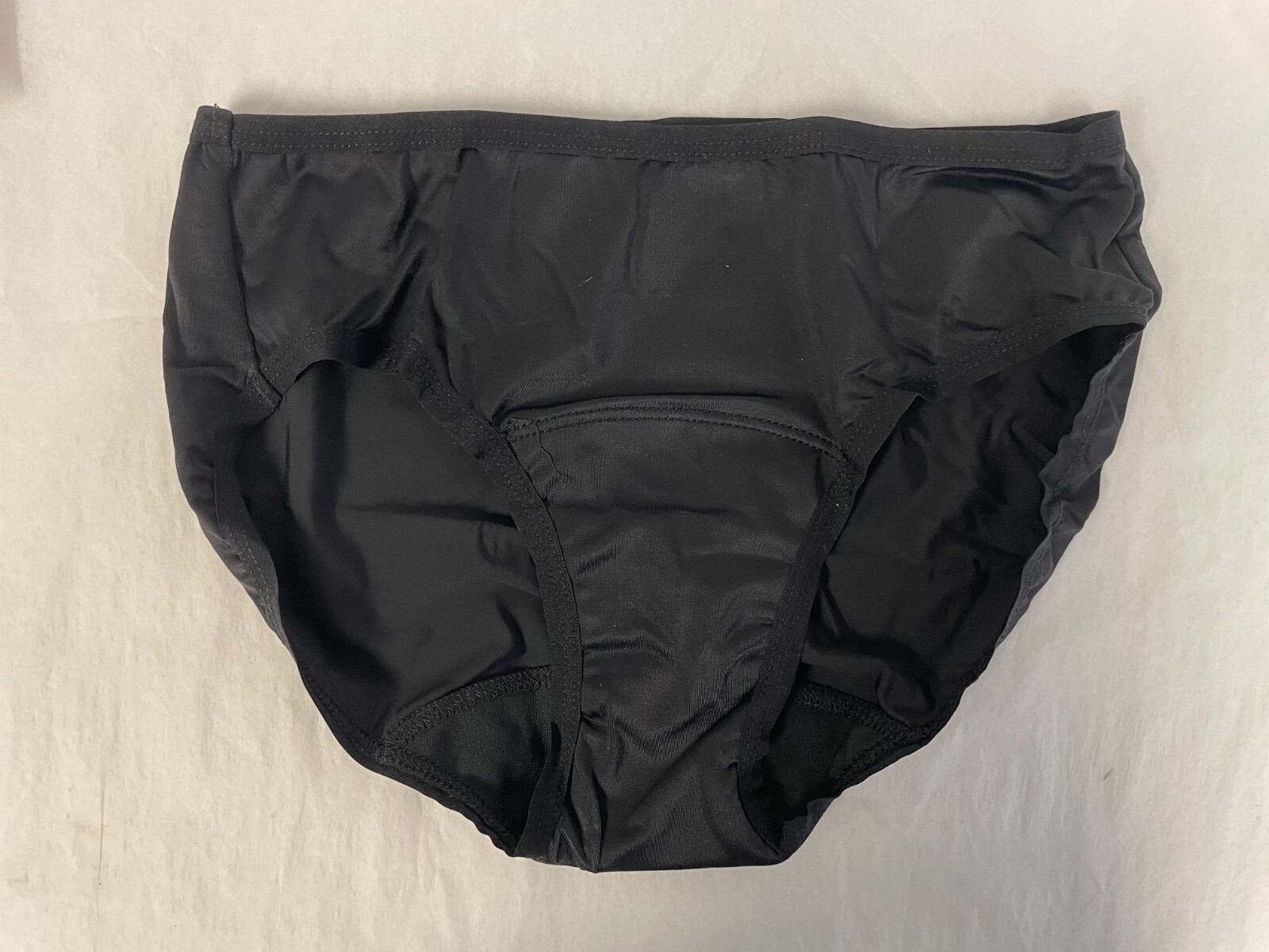 Dear Kate Women’s Panties Nellie Hipster 1X FULL Lining Black Period Protection